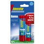 Kit com 2 bastões de cola Imedio (1 de 21g + 1 de 8,2g) - Sem solventes - Laváveis - Ideais para uso escolar
