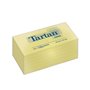 Pacote com 12 blocos de notas adesivas reposicionáveis Tartan com 100 unidades cada - 76x76mm - 100% PEFC - Amarelo Claro