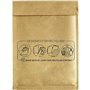 Caixa Fellowes Bankers com 100 Sacos de Bolhas Acolchoados 15x21cm - Bolhas Internas para Amortecimento - Fecho Autoadesivo - Di