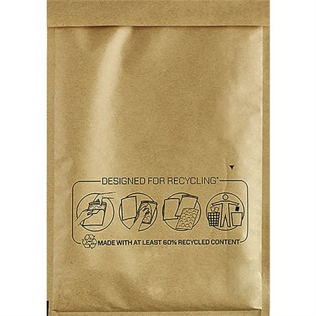 Caixa com 50 Sacos de Bolhas Acolchoados Fellowes Bankers Box - Tamanho 220x330mm - Bolhas internas para amortecimento - Ideal p