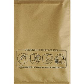 Caixa com 50 Sacos de Bolhas Acolchoados - Tamanho 350x470mm - Bolhas internas para amortecimento - Ideal para produtos frágeis 