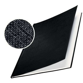 Pacote com 10 cadernos Leitz Impressbind de capa dura de 7 mm - Capacidade para 36 a 70 folhas A4 - Encadernação de alta qualida