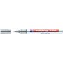 Marcador permanente Edding 780 com tinta opaca - Ponta redonda - Espessura da linha de 0,8 mm - Pontas de reposição disponíveis 