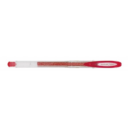 Caneta em gel Uni-ball Signo Sparkling UM-120SP - Ponta esferográfica de 1 mm - Tinta pigmentada resistente à água e à luz - Efe
