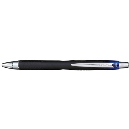 Caneta Esferográfica Retrátil Uni-ball JetStream SXN-210 - Ponta Esferográfica de 1mm - Tinta à Prova d'Água e Resistente à Luz 
