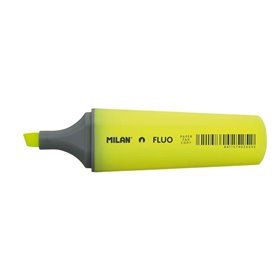 Marcador fluorescente Milan - Ponta chanfrada 1 - 4,8 mm - Amarelo