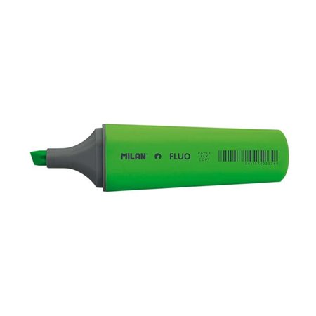 Marcador fluorescente Milan - Ponta chanfrada 1 - 4,8 mm - Verde