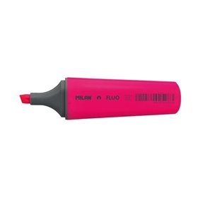 Marcador fluorescente Milan - Ponta chanfrada 1 - 4,8 mm - Rosa