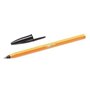Caneta Esferográfica Bic Laranja Original Fina - Ponta Redonda de 0,8 mm - Largura da Linha de 0,30 mm - Tinta à Base de Óleo - 