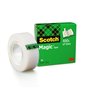 Fita adesiva invisível Scotch Magic Tape, 19 mm x 33 m - Acabamento fosco invisível - Perfeita para etiquetar - Fácil de usar