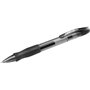 Caneta de tinta gel retrátil Bic Gel-ocity Original - Ponta média de 0,7 mm - Recarregável - Empunhadura emborrachada - Clipe de
