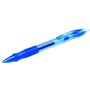 Caneta de tinta gel retrátil Bic Gel-ocity Original - Ponta média de 0,7 mm - Recarregável - Empunhadura emborrachada - Clipe de