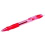 Caneta de tinta gel retrátil Bic Gel-ocity Original - Ponta média de 0,7 mm - Recarregável - Empunhadura emborrachada - Clipe de