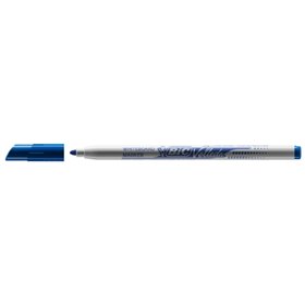 Marcador para quadro branco Bic Velleda 1721 - Ponta fina - Espessura da linha de 1,5 mm - Apagamento ideal - Azul