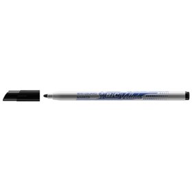 Marcador para quadro branco Bic Velleda 1721 - Ponta fina - Espessura da linha de 1,5 mm - Apagamento ideal - Preto