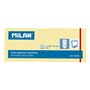 Pacote Milan com 3 blocos de 100 notas adesivas removíveis - Tamanho 38x50mm - Amarelo Claro
