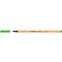 Caneta de fibra Stabilo Point 88 de ponta fina - Espessura da linha: 0,4 mm - Tinta à base de água - Verde