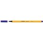 Caneta de fibra Stabilo Point 88 de ponta fina - Espessura da linha: 0,4 mm - Tinta à base de água - Violeta