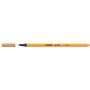 Caneta de fibra Stabilo Point 88 de ponta fina - Espessura da linha 0,4 mm - Tinta à base de água - Ocre claro