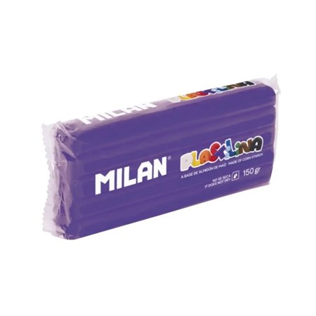 Massa de modelar Milan 150g - Base de amido de milho - Sem glúten - Misturável - Cor lilás