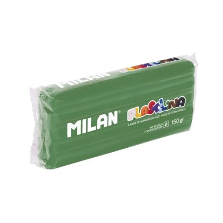Massa de modelar Milan 150g - Base de amido de milho - Sem glúten - Misturável - Verde
