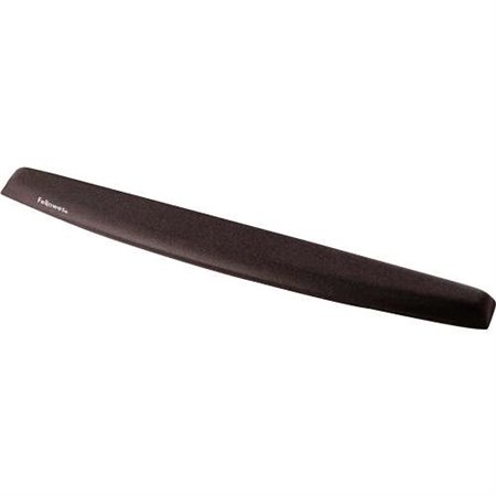 Apoio de pulso para teclado Fellowes em espuma viscoelástica - Conforto excepcional - Preto