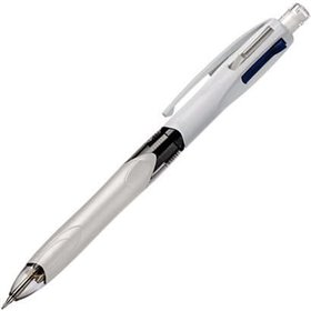 Caneta esferográfica retrátil Bic 3+1 com lapiseira - Ponta média de 1 mm - Grafite HB de 0,7 mm - Corpo largo com área de apoio