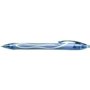 Caneta retrátil Bic Gel-Ocity Quick Dry - Ponta média de 0,7 mm - Tinta em gel - Secagem ultrarrápida - Não borra no papel - Tur