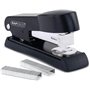 Grampeador de mesa Rapesco Minno 526 em metal - Capacidade para até 20 folhas - Grampos 22/6, 24/6 e 26/6 - Grampeamento com abe