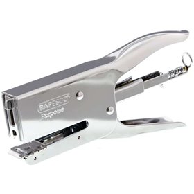 Grampeador de metal Rapesco Porpoise - Até 40 folhas com grampos de 8 mm - Grampos 26/6-8 mm, 24/6-8 mm - Grampeamento preciso