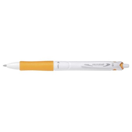 Caneta esferográfica retrátil Pilot Acroball PureWhite - Recarregável - Feita com plástico reciclado - Ponta redonda de 1 mm - E
