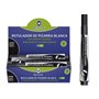 Marcador para quadro branco Bismark 3mm - Ponta fina - Tinta de secagem rápida - Fácil de apagar - Preto