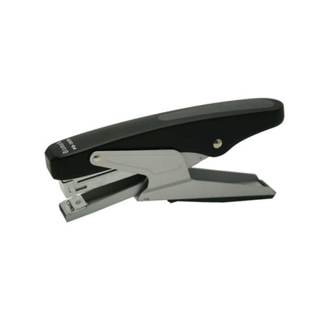 Grampeador de Alicate Bismark - Capacidade de Grampeamento de 20 Folhas - Design Ergonômico - Alta Durabilidade - Preto