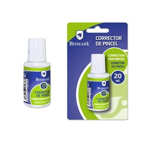 Corretivo Líquido Bismark 20ml - Secagem Rápida - Aplicador de Pincel