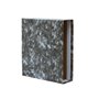 Capa para Arquivo Bismark AZ Folio - Papelão com Linhas - Preto Mesclado