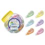 Fita Corretiva Bismark Mini Pastel 5mm x 5m - Correção Instantânea - Não Deixa Vestígios em Fotocópias