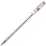 Caneta Esferográfica Pentel SuperB - Ponta Fina 0,7 mm - Espessura do Traço 0,35 mm - Tinta à Base de Óleo - Vermelha