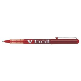 Caneta Rollerball Pilot V Ball 05 com Tinta Líquida - Ponta Esferográfica Redonda de 0,5 mm - Espessura da Linha de 0,3 mm - Ver