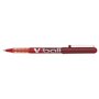 Caneta Rollerball Pilot V Ball 07 com Tinta Líquida - Ponta Esferográfica Redonda de 0,7 mm - Espessura da Linha de 0,5 mm - Ver