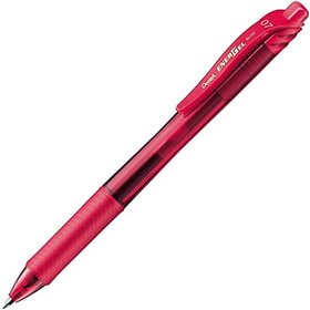 Caneta Esferográfica Retrátil Pentel Energel X - Ponta de 0,7 mm - Traço de 0,35 mm - Tinta em Gel - Recarregável - Empunhadura 