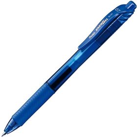 Caneta Esferográfica Retrátil Pentel Energel X - Ponta de 0,7 mm - Traço de 0,35 mm - Tinta em Gel - Recarregável - Empunhadura 