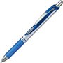 Caneta Esferográfica Retrátil Pentel Energel - Ponta 0,7 mm - Traço 0,35 mm - Tinta Gel - Recarregável - Empunhadura - Clipe Met