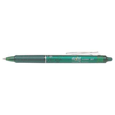 Caneta em gel retrátil e apagável Pilot Frixion Clicker - Ponta esferográfica de 0,7 mm - Espessura da linha de 0,4 mm - Empunha