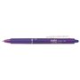 Caneta em gel retrátil e apagável Pilot Frixion Clicker - Ponta esferográfica de 0,7 mm - Espessura da linha de 0,4 mm - Empunha
