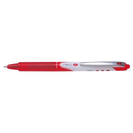 Caneta Pilot V Ball RT 07 com tinta líquida - Retrátil - Ponta esferográfica cônica de 0,5 mm - Largura da linha de 0,25 mm - Em