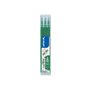 Pacote com 3 Refis Pilot para Frixion Ball / Frixion Clicker - Tinta Gel Apagável - Ponta Esferográfica 0,7mm - Largura da Linha