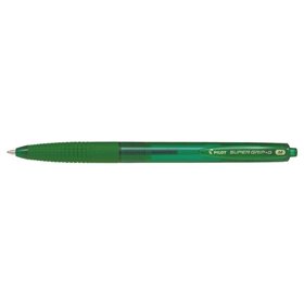 Caneta Esferográfica Retrátil Pilot SuperGrip G - Ponta Redonda de 1,0 mm - Espessura da Linha de 0,4 mm - Tinta à Base de Óleo 
