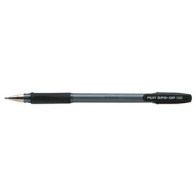 Caneta esferográfica recarregável Pilot BPS-GP com ponta extra larga de 1,60 mm, largura da linha de 0,33 mm, empunhadura antide