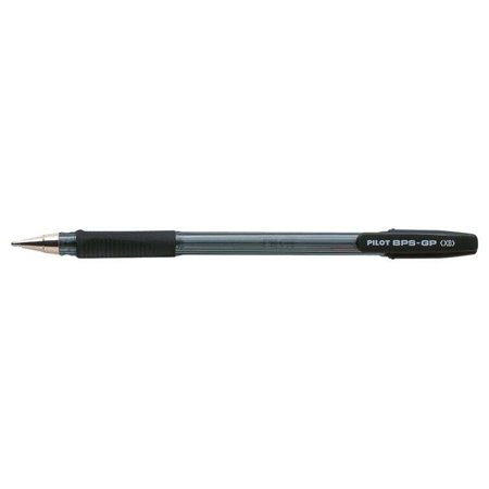 Caneta esferográfica recarregável Pilot BPS-GP com ponta extra larga de 1,60 mm, largura da linha de 0,33 mm, empunhadura antide