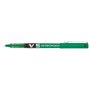Caneta Rollerball Pilot V5 HI-Tecpoint com Tinta Líquida - Ponta Fina de 0,5 mm - Curso de 0,3 mm - Cor Verde